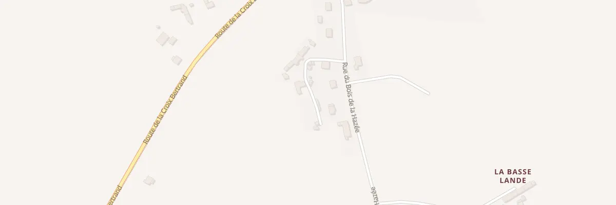Plan du 8 Imp de la Hazée à Yffiniac