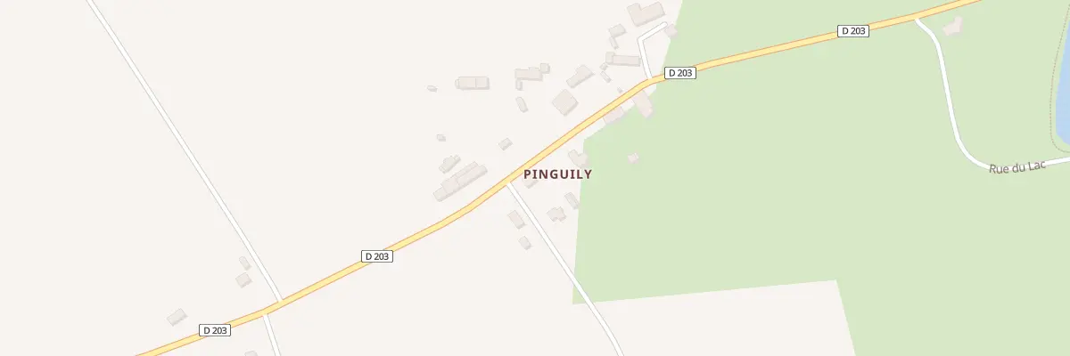 Plan du 12 Pinguily à Pleugriffet