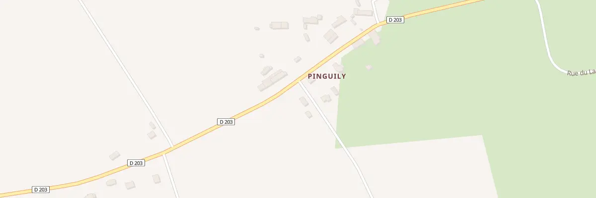 Plan du 10 Pinguily à Pleugriffet