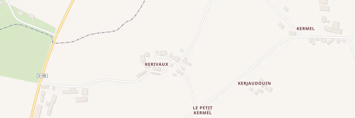 Plan du 5044 Kerivaux à Guéhenno