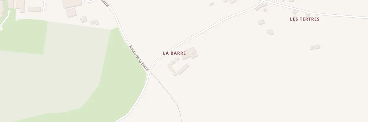 Plan du 5078 La Barre à Yffiniac