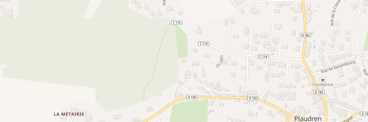 Plan du 5 Che de la Rabine à Plaudren