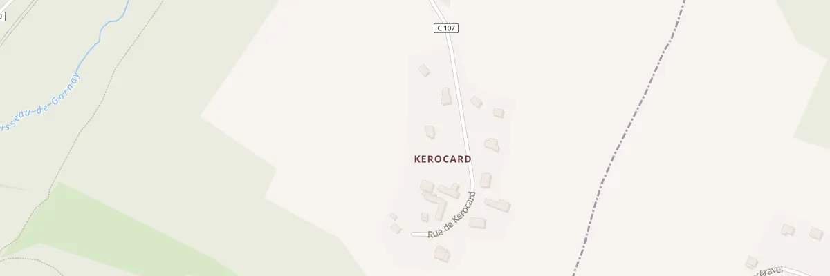 Plan du 6 Rue de Kérocard à Saint-Avé