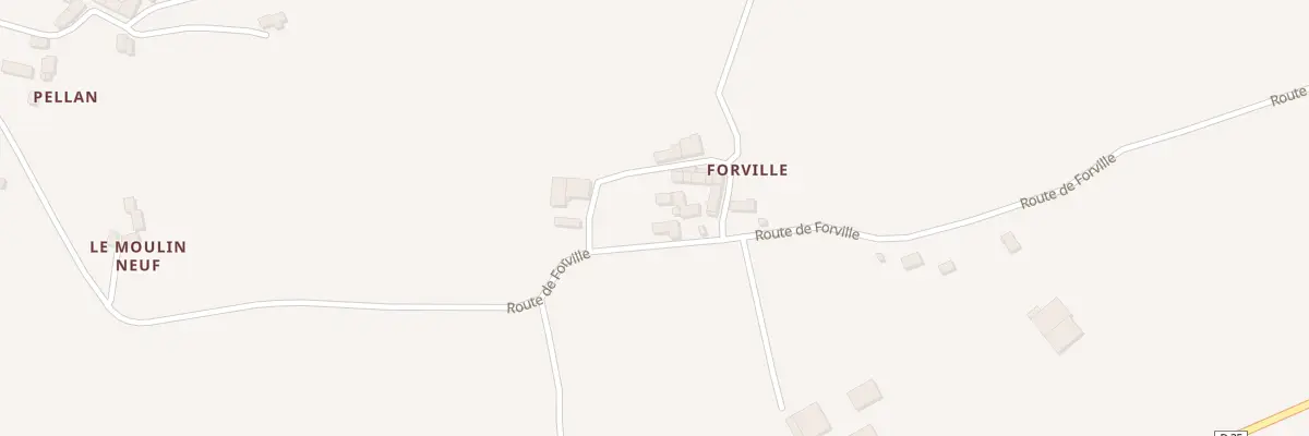 Plan du 12 Forville à Plémy