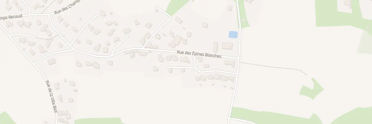 Plan du 20 Rue des Epines Blanches à Langueux