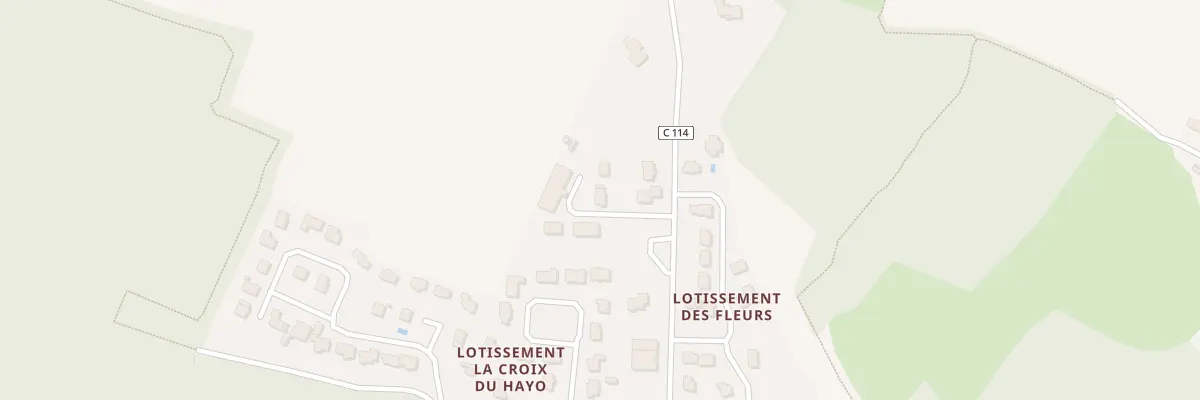 Plan du 37 Rte de Cornevec à Plaudren