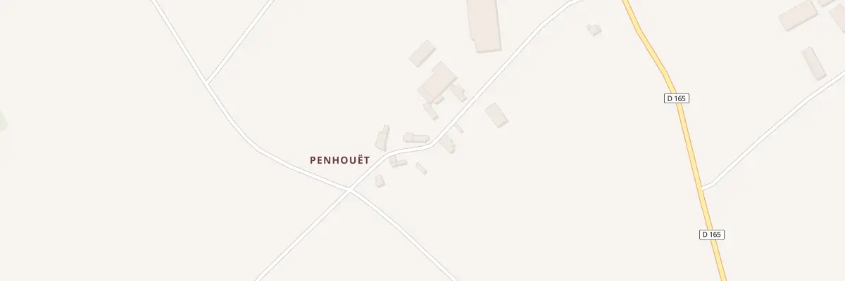 Plan du 8 Penhouët à Radenac