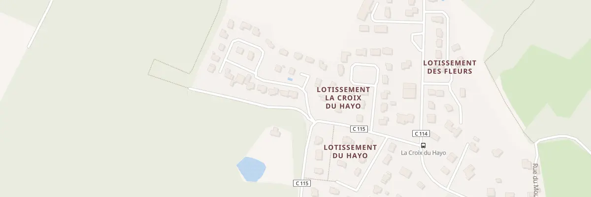 Plan du 20 Lot La Lande de Cornevec à Plaudren