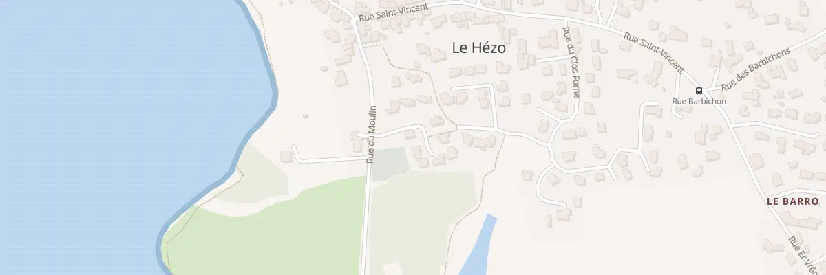 Plan du 1 Imp des Pierides au Hézo