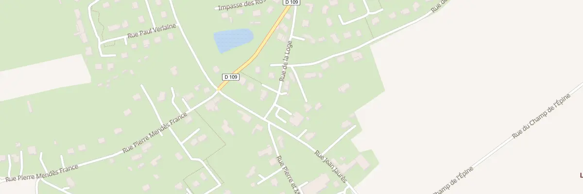 Plan du 5B Rue de la Loge à Saint-Barnabé