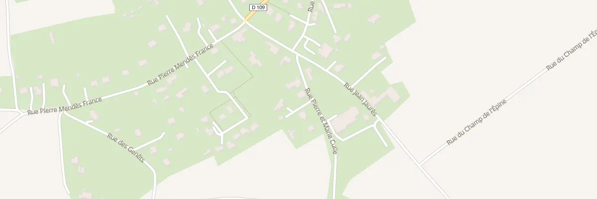 Plan du 5 Rue Pierre et Marie Curie à Saint-Barnabé