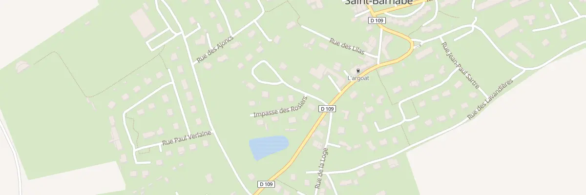 Plan du 9 Rue des Mimosas à Saint-Barnabé