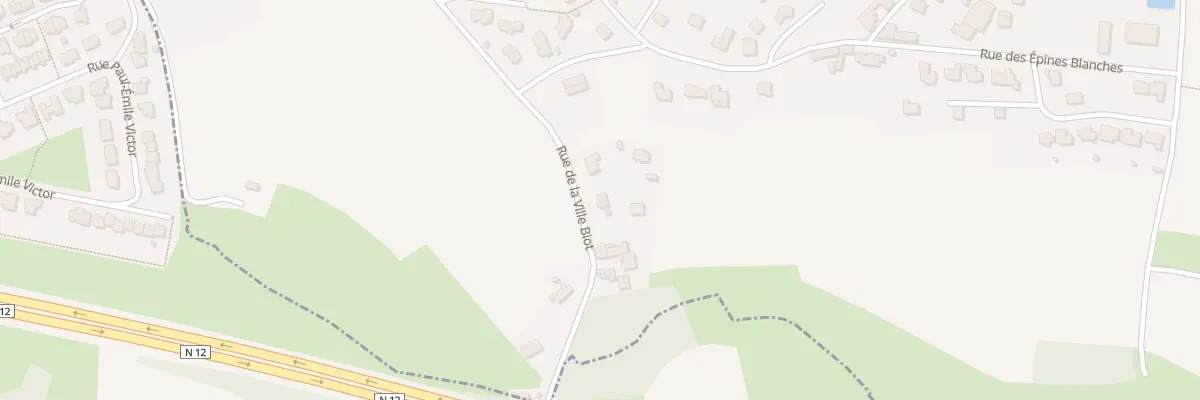 Plan du 14 Rue de la Ville Biot à Langueux