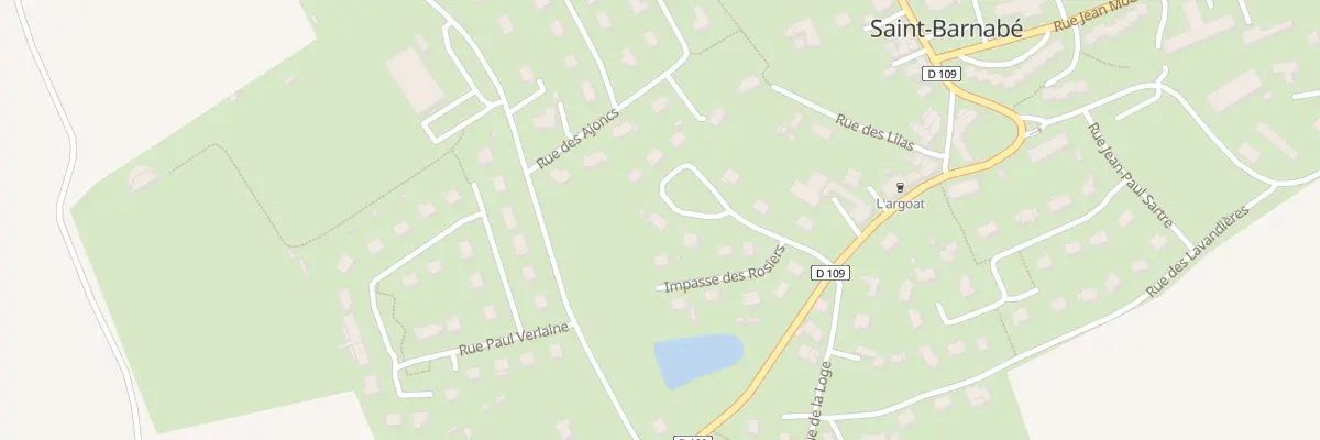 Plan du 7 Rue des Mimosas à Saint-Barnabé