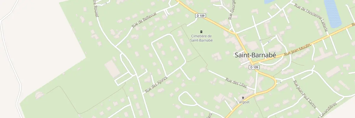 Plan du 3 Rue des Ajoncs à Saint-Barnabé