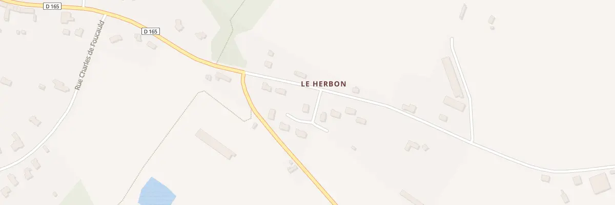 Plan du 10 Le Herbon à Radenac