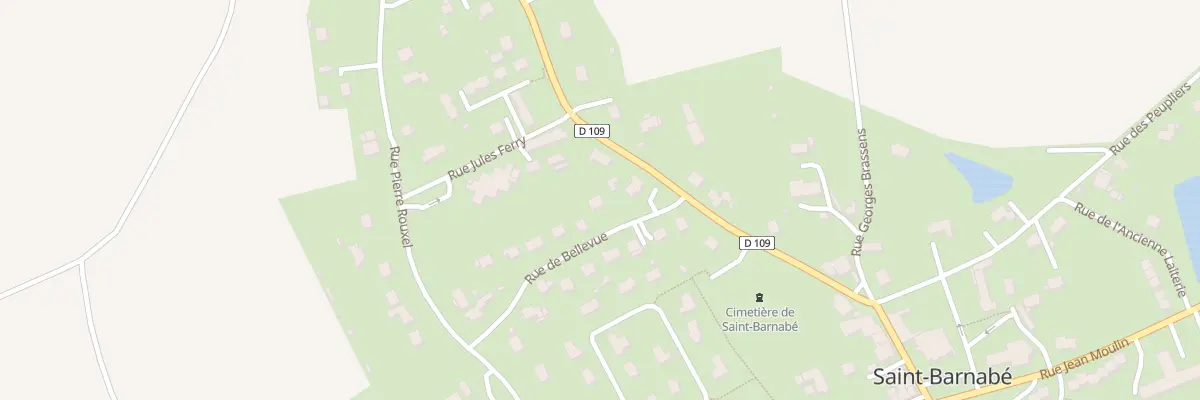 Plan du 4 Rue de Bellevue à Saint-Barnabé