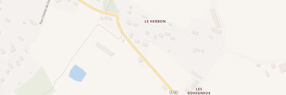 Plan du 16 Le Herbon à Radenac