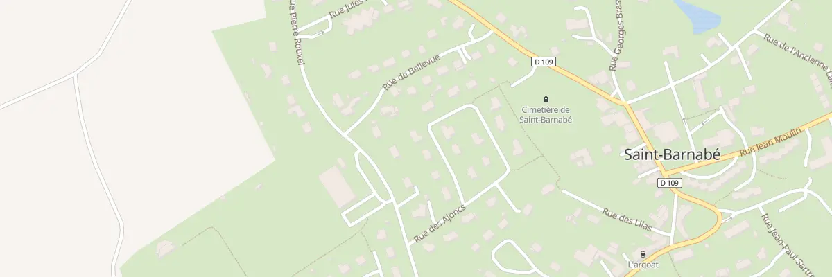 Plan du 22 Rue des Ajoncs à Saint-Barnabé