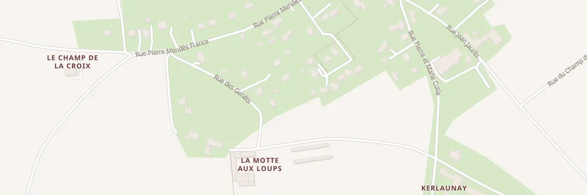 Plan du 3 Rue des Genêts à Saint-Barnabé