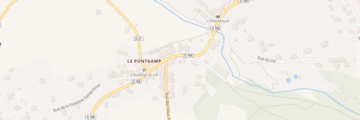 Plan du 7 Rue Besnard Lanoë à Plouguenast-Langast