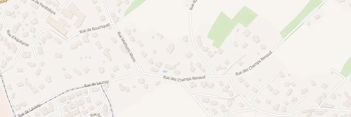 Plan du 40 Rue des Champs Renaud à Langueux