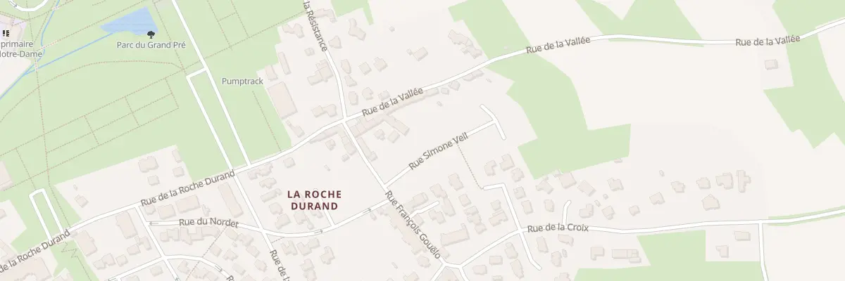 Plan du 6 Rue Simone Veil à Langueux