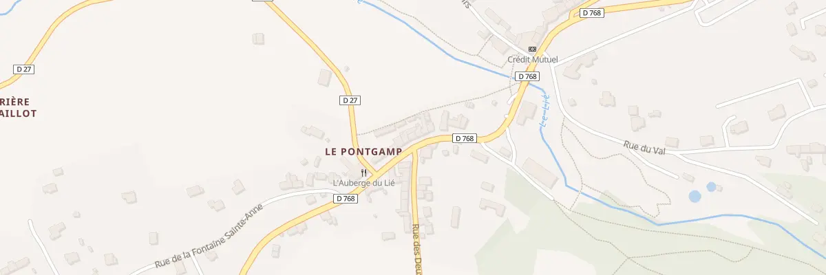 Plan du 14 Rue Besnard Lanoë à Plouguenast-Langast