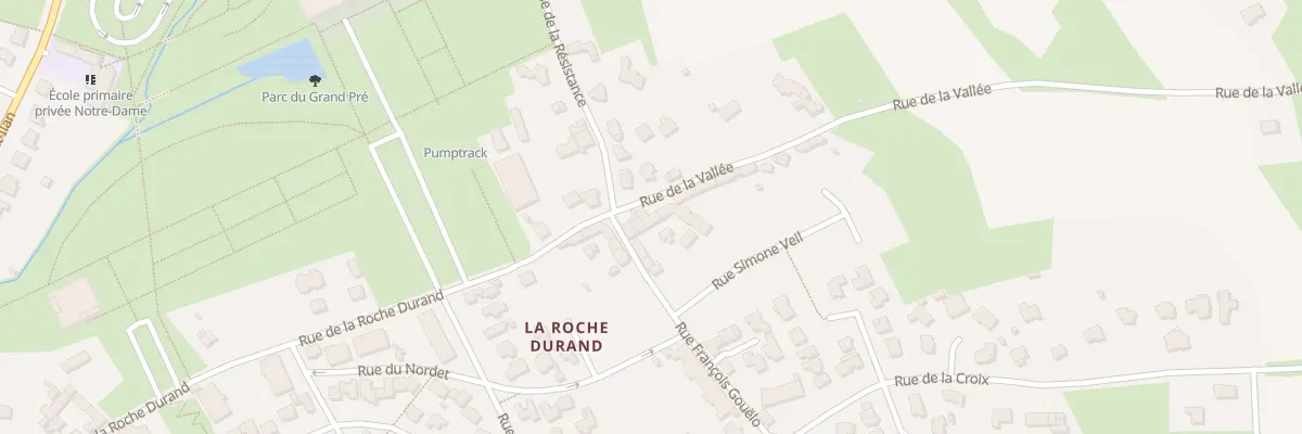 Plan du 5 Rue de la Vallée à Langueux