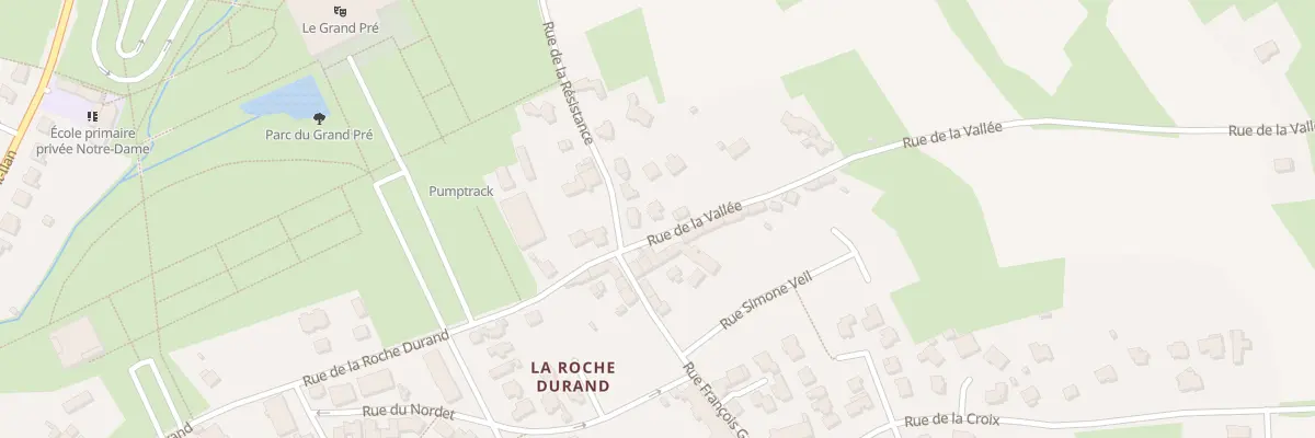 Plan du 2 Rue de la Vallée à Langueux