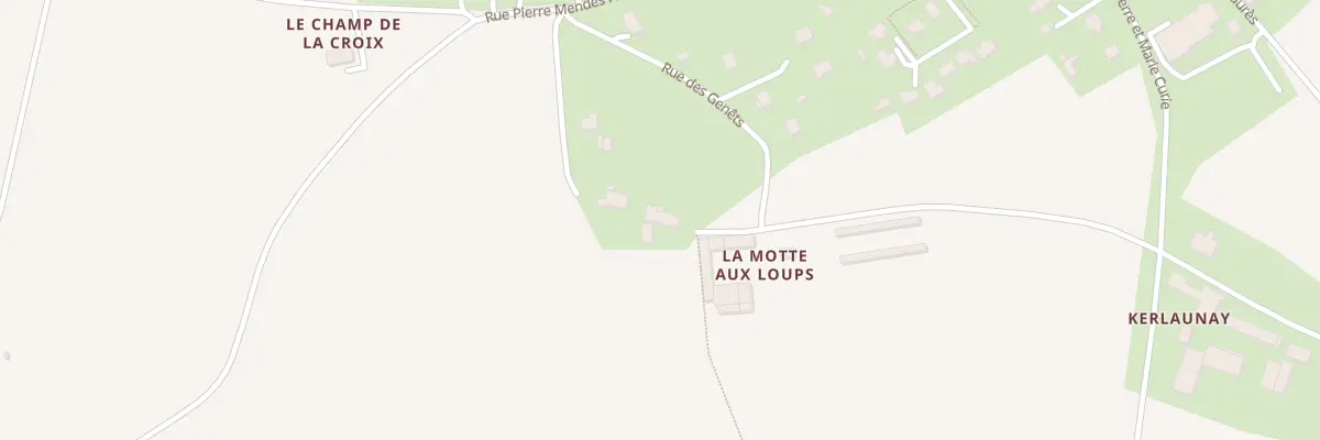 Plan du 5 La Motte au Loup à Saint-Barnabé
