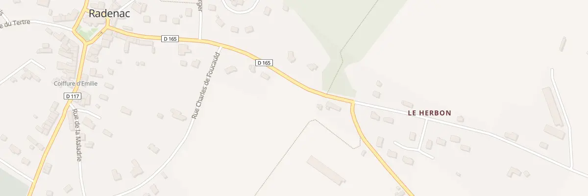 Plan du 26 Rue de la Chouannerie à Radenac