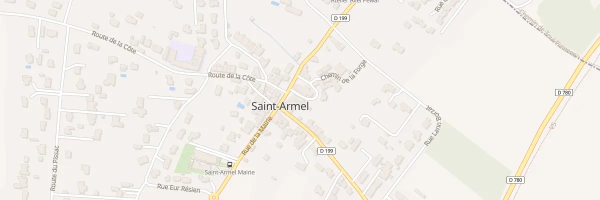 Plan du 5106 Le Bourg à Saint-Armel