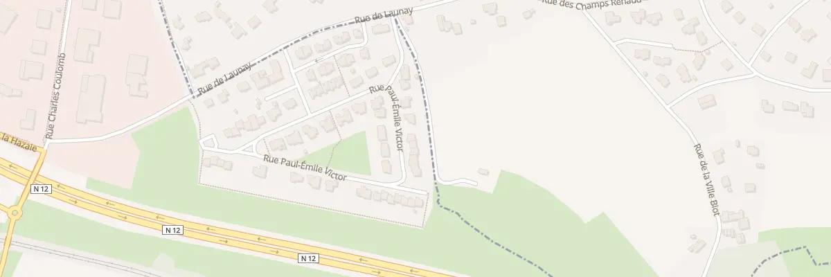 Plan du 66 Rue Paul Emile Victor à Trégueux