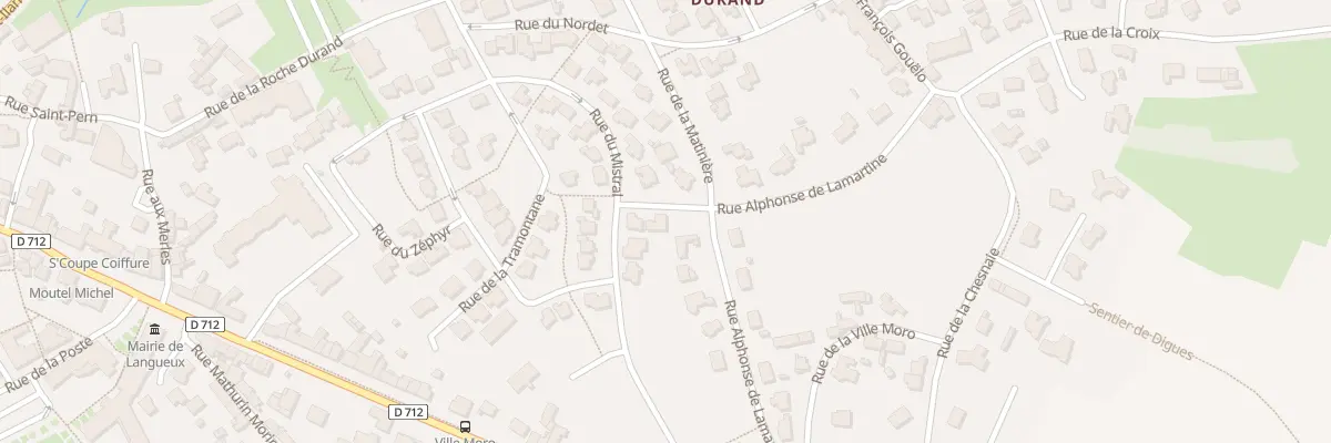 Plan du 1 Rue du Ponant à Langueux