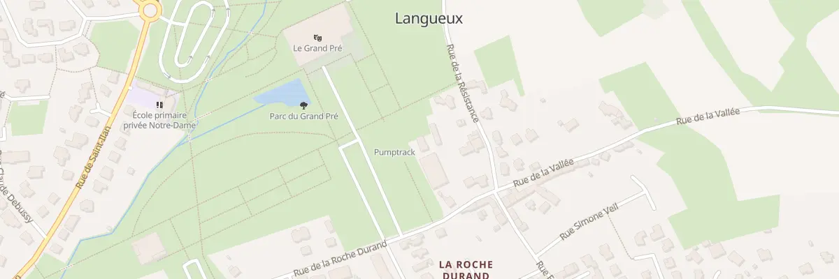 Plan du 28B Rue de la Roche Durand à Langueux
