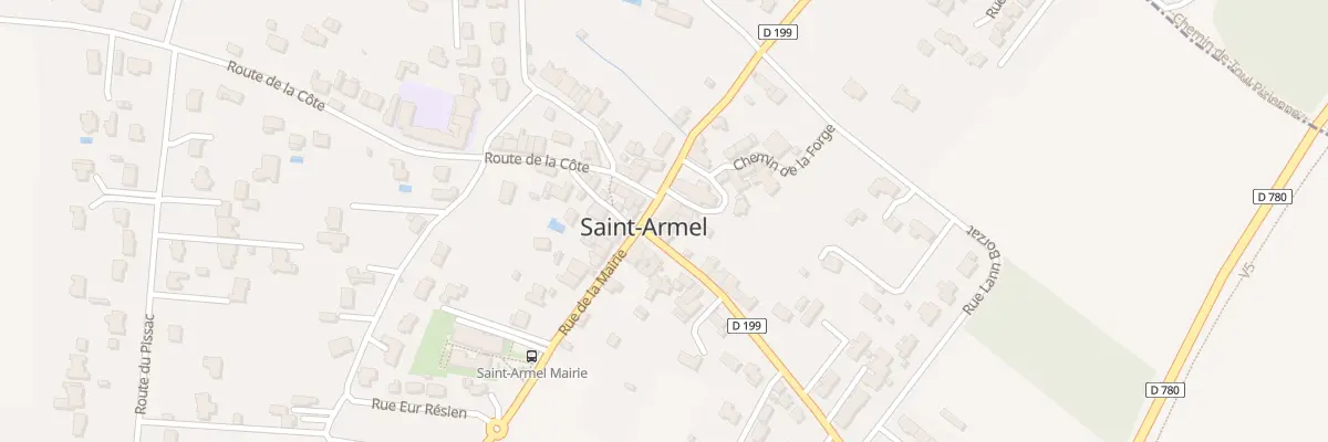 Plan du 18 Pl de l’Eglise à Saint-Armel