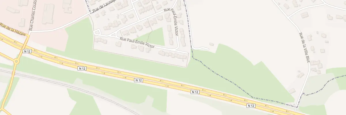 Plan du 46 Rue Paul Emile Victor à Trégueux