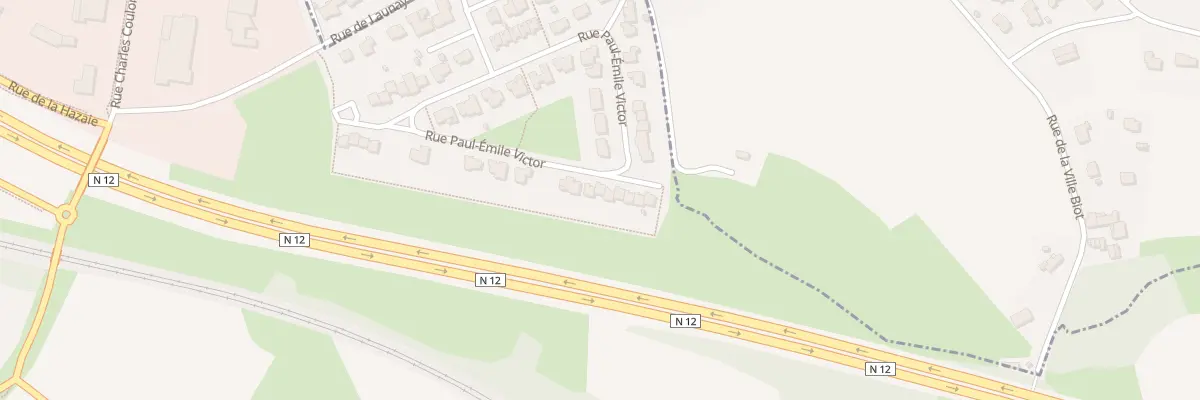 Plan du 44 Rue Paul Emile Victor à Trégueux