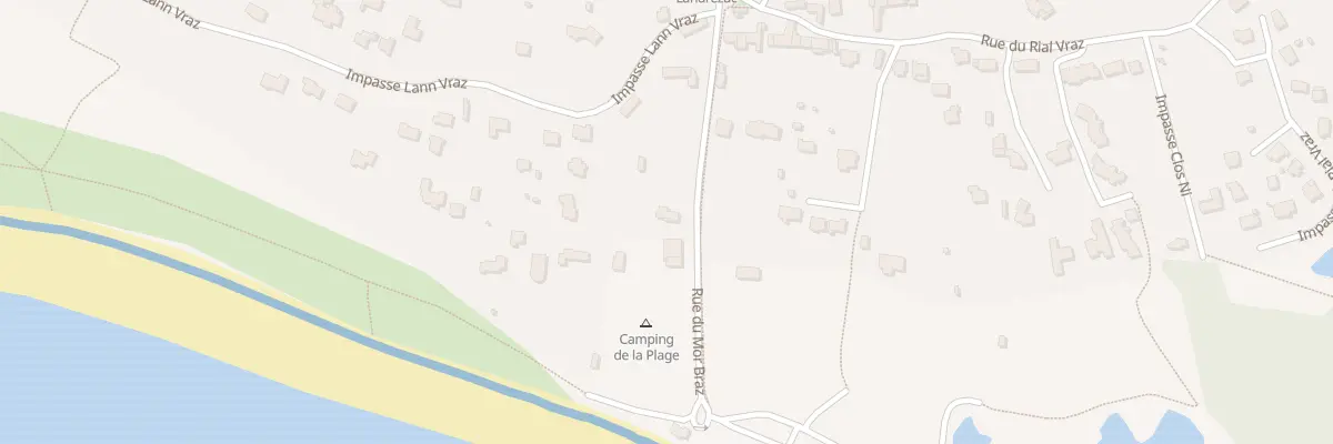 Plan du 8 Rue des Freres le Boulicaut à Sarzeau