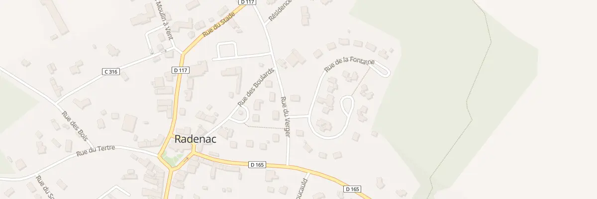 Plan du 5398 Rue Dominique Nogues à Radenac
