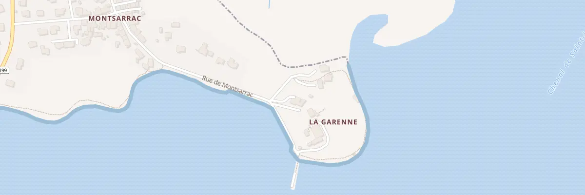 Plan du 48 Rue de Montsarrac à Séné