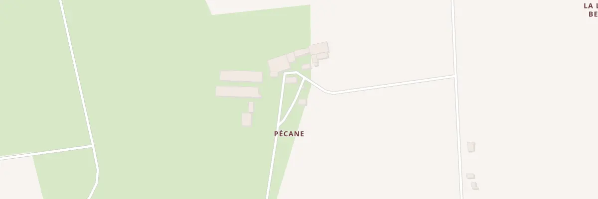 Plan du 1 Pécane à Bréhan