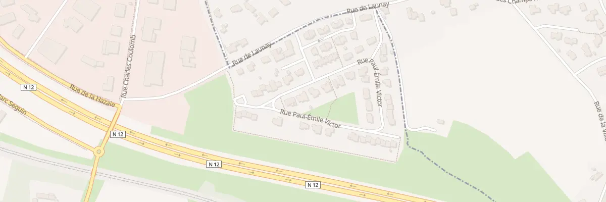 Plan du 3 Rue Paul Emile Victor à Trégueux