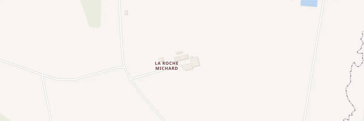 Plan du 5074 La Roche Michard à Rohan