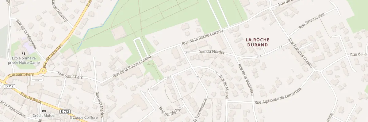Plan du 2 Rue du Zéphyr à Langueux