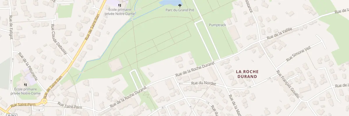 Plan du 22C Rue de la Roche Durand à Langueux