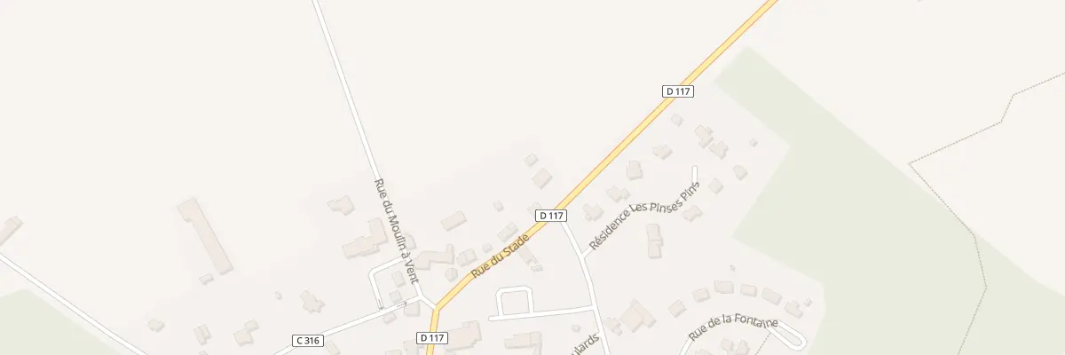 Plan du 23 Rue du Stade à Radenac