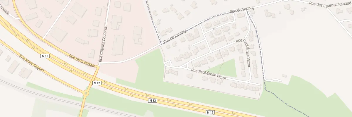 Plan du 16 Rue Paul Emile Victor à Trégueux