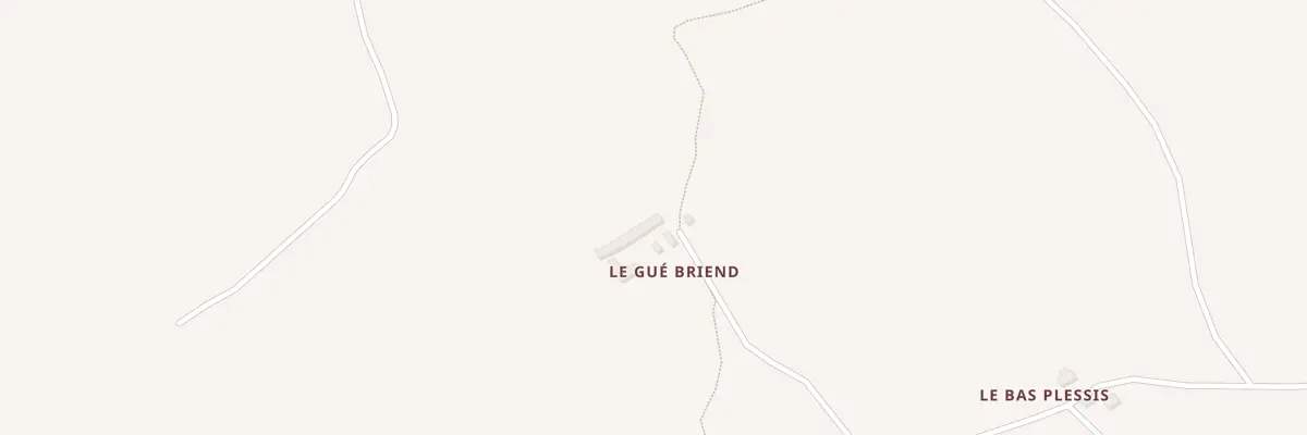 Plan du 24 Le Guebriend à Hénon